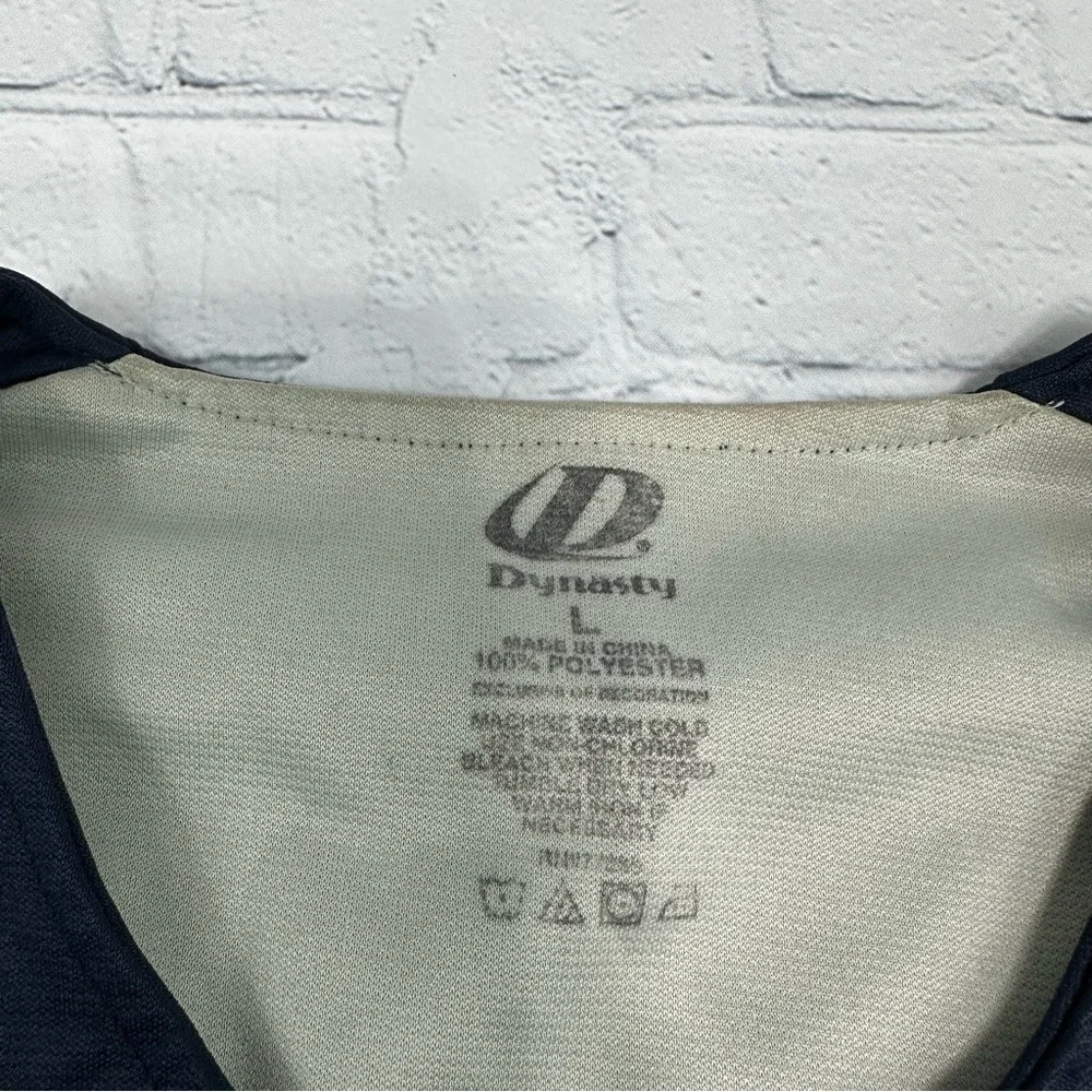 Dynasty MLB Series All Stars New York Yankees Jersey Mens Shirt Button Up Navy - Picture 5 of 8